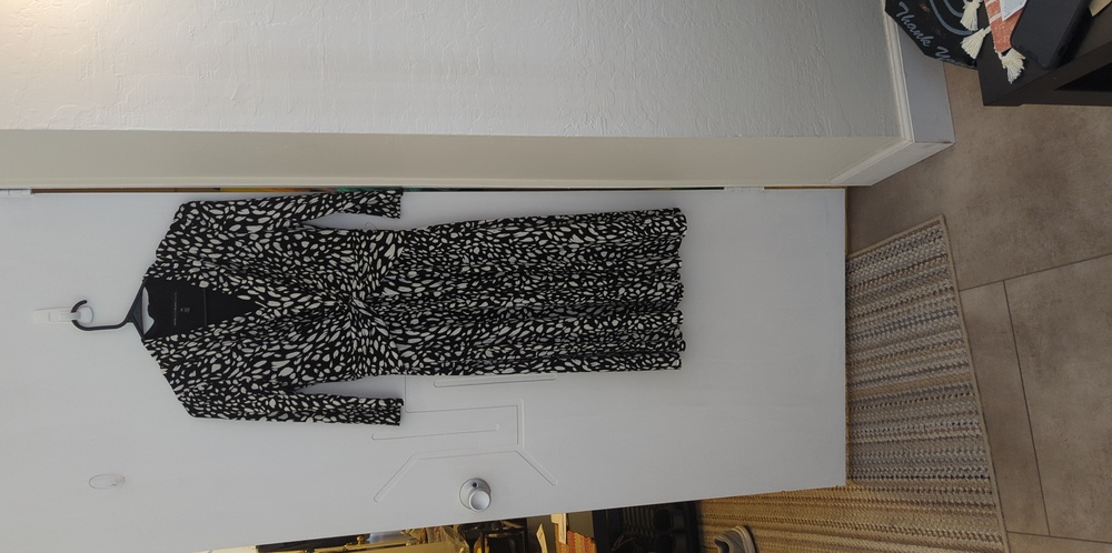 White House Black Market Monochrome Dress- Never Worn